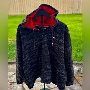 Tommy Hilfiger Sport Red and Black Hoodie